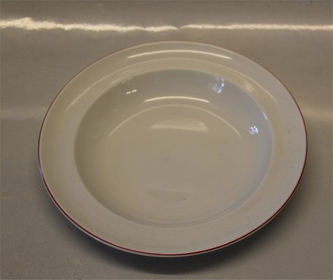 Red top Design Grethe Meyer Royal Copenhagen Porcelain 6290 Soup plate 20 cm 
(604)
