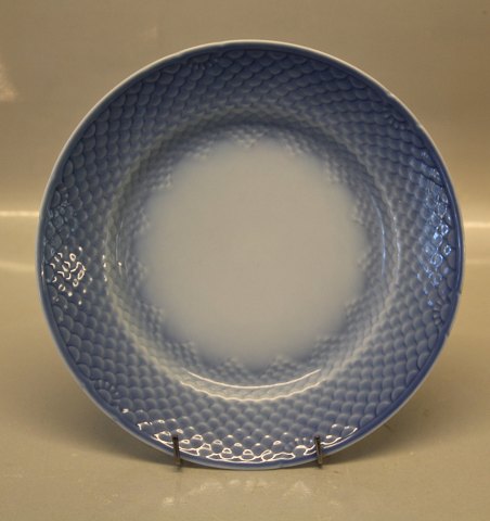Bing & Grøndahl  Blå tone eller musling 026 Tallerken 21,5 cm (326) Almindeligt 
Porcelæn
