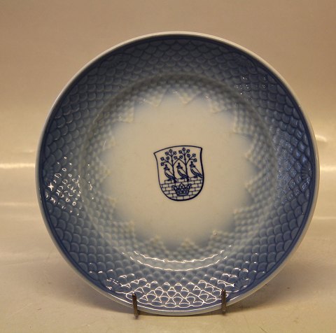 1005 Side plate 19.3 cm (706) WITH LOGO B&G Blue tone - seashell tableware Hotel