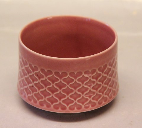 302 Sugar bowl without lid 7 cm / 2.75" Palet Cordial Pink  Nissen Kronjyden B&G 
Quistgaard  Stoneware