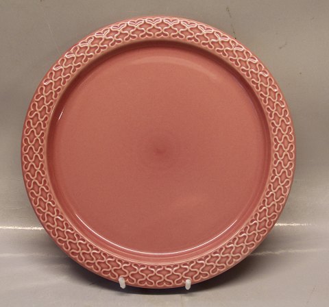 Bing & Grøndahl Pink / Rosa Cordial   304 Fad, rundt / dækketallerken 29,5 cm
 Quistgaard for B&G / Nissen Kronjyden Stoneware