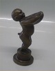 Bronze Faun with bowl 11 cm JJ Bregnoe