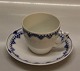 B&G Kronberg porcelain 
102 Cup and saucer pierced rim (305,6)