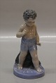 Royal Copenhagen figurine 
1786 RC Boy bathing Chr. Thomsen 1916 16 cm