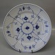 2244-1 Dinner plate  24.5 cm, Hotel Blue Fluted Danish Porcelain