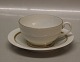 B&G Porcelain Gulnare with gold
108 Tea cup and saucer (473)