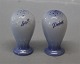 052 Salt & Pepper 7,5 cm Set Blue Tone Seashell B&G Porcelain
