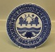 # RCCM193 The city arms of Aarhus and inscription: AARHUS BRANDKORPSFORENING  
Royal Copenhagen Collector Plate 
