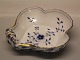 042 Seashell bowl 17 cm (347) B&G Kipling Blue Butterfly porcelain with gold 
