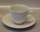 9956 Coffee cup, pair 16 cl / 5 2/5 oz Saucer 13.5 cm
 Royal Copenhagen  Georgiana