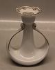 B&G Hartmann Porcelain White with double gold rim and lines 072 Candlestick 13 
cm (503)
