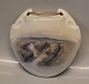 B&G 115 Art Nouveau Wall pocket - hanging vase 18 x 18 cm paths in the field