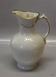 Curved #878 Cream with gold rim Royal Copenhagen Tableware 1862-878 Chocolate 
pitcher with lid 23 cm
