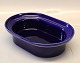 Blue HANK Bing & Groendahl White Dinnerware, Magnussen 877 Bowl , oval  7 x 18,  
26 cm