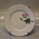 B&G Victor Hugo - vild rose på hvidt porcelæn med guldkant 028 a 
Desserttallerken 15,5 cm