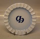 893 Tray 16.5 cm Aktivbanken AB Logo B&G Blue tone - seashell tableware Hotel 
with LOGO