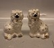 Pair Of Beswick Staffordshire Old English Dogs 1378-6.  14 cm