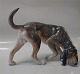 B&G figur 2084 Stående blodhund ca 22 x 30 cm LJ
