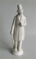 Royal Copenhagen figurine 4216 RC H. C. Andersen 26 cm  White HHH 1948
