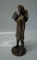 SOLD "The summergirl" Bronze Satue by Johannes Hedegaard 1944