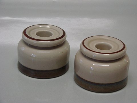 B&G Peru Stoneware tableware 501 Candlestick  5.5 x 7.3 cm (Candle ca 2-2.2 cm)