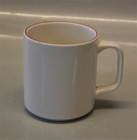 RED 3097 Mug 9 cm 25 cl (495) Royal Copenhagen faience red top or red line -4 
ALL Seasons