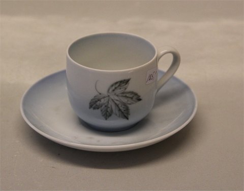 B&G Blue Faling Leaves porcelain  	108 b Mocha cup and saucer 5.5 cm 0.75 dl 
(463)
