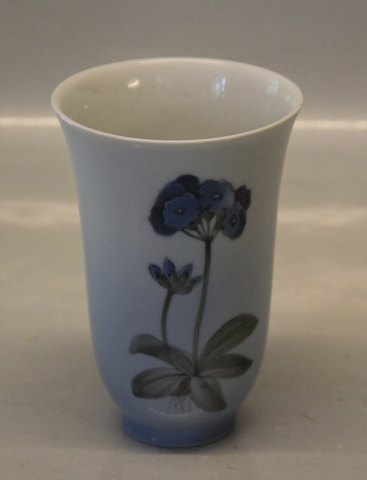 71-1-33 Lyngby Vase 12,5 cm blå blomst