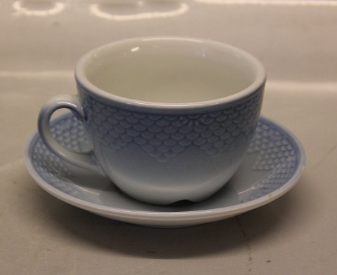0748 Large Coffee cup 6.5 x 10 cm 1024 B&G Blue tone - seashell tableware Hotel