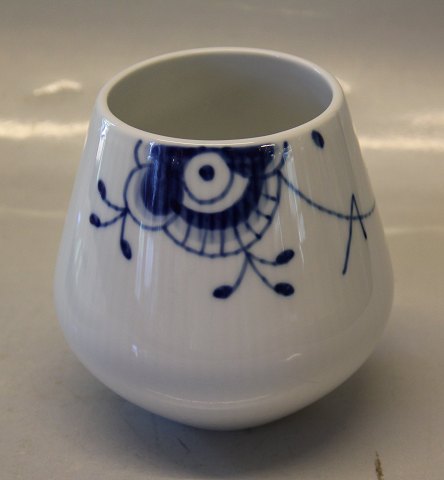Blue Fluted MEGA Danish Porcelain 680-1 Vase, lille, 12 cm (1020514) Mega Blue