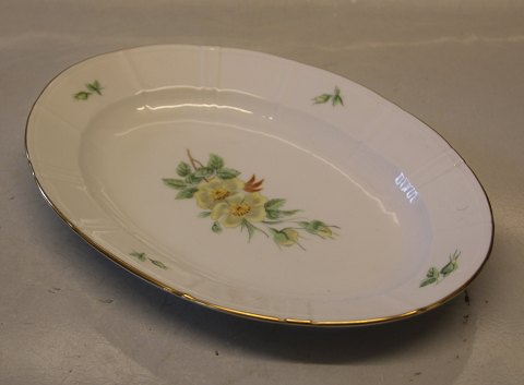 B&G Eremitage woodland hawthorn Porcelain 018 Ovalt platter 25 cm