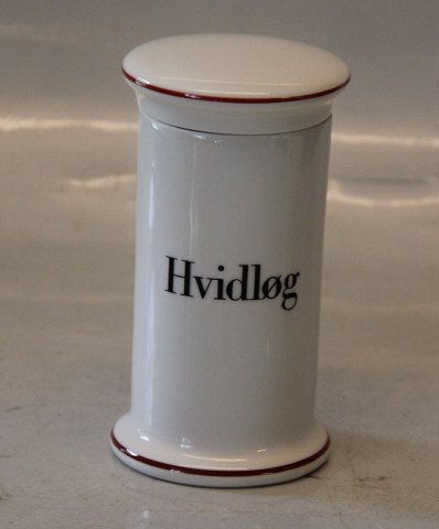 B&G - 497 Hvidløg (Garlic) 11.5 cm Red line Bing & Groendahl White Dinnerware, 
Magnussen
