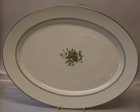 1010-9592 Large oval platter 47 x 35 cm Fensmark # 1010 Royal Copenhagen 
