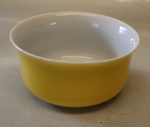 059 Sugar bowl 5 x 10.3 cm Yellow Polar   Desiree Danish Porcelain