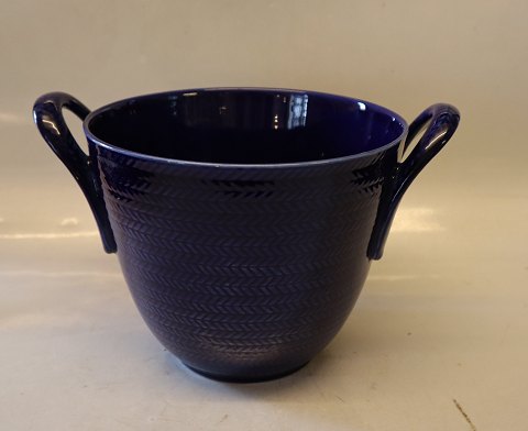 Blue Fire Roerstrand Sweden by Hertha Bengtsson  Bowl with handles 17 x 25 cm 
Wine cooler - Flower Pot