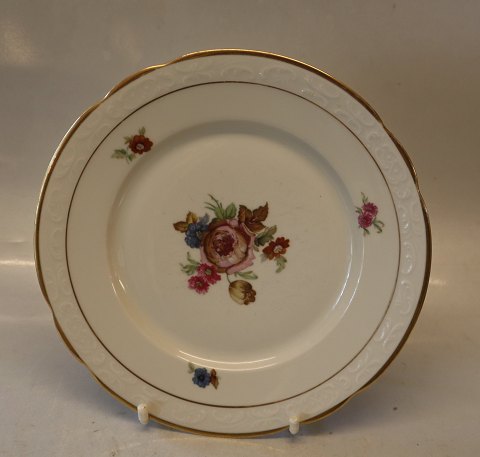 Large dinner plate 26 cm  Lyngby porcelain KPM Rosenborg