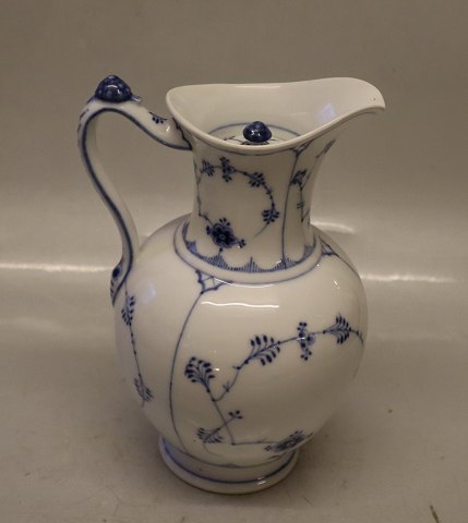 482-1 Chocolate pot with lid 23 cm ca 1 l. Blue Fluted Danish Porcelain