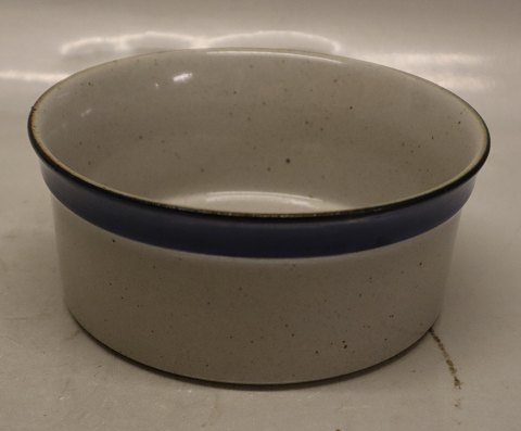 Bowl 7.5 x 18 cm Christine Blue and Grey  Stoneware Danish Art Pottery Knabstrup
