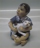 Dahl Jensen figurine
1291 Boy with cat (DJ) 11 cm