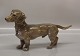 B&G figur B&G B&G 2041 Gravhund stående 17 x 30 cm