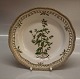 Flora Danica Danish Porcelain
20-3553 "Mentha gemtilid var. Glabrata" from 1969 Stand for Large Round Fruit 
basket/Pierced Dinner Plate New #: 637 Size: 9 ¾"