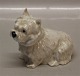 Kongelig Dansk 4918 Kgl. West Highland Terrier 11 x 13 cm Jeanne Grut 
