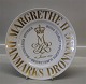 B&G Porcelain Plate
1972 Margrethe II of Denmark Issued at the accession to the Throne by Her 
Majesty Limited