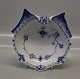 Blue Fluted Full Lace 1075-1 Accent dish 17 x 19 cm