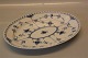 Blue Fluted Full Lace 1147-1 Large oval platter (374) 22.5x 29.5 cm /  11.75"