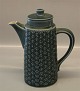 Azur Nissen Kronjyden B&G Quistgaard  Stoneware 301 Coffee pot 1.5 l. / 3 pints 
ca 23 cm