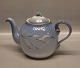 B&G Seagull Porcelain with gold 238 Large tea pot  17 x 26 cm 1.4 l.   (656)