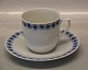 B&G Porcelain ELSA 102 Cup and saucer 1.25 dl (305)