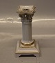 Pair of Royal Copenhagen 12366 RC Candlestick on Column 17 cm Juliane Marie 
decorated with gold

