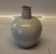 Gray Vase 17 cm Royal Copenhagen Stoneware Crackeled pottery